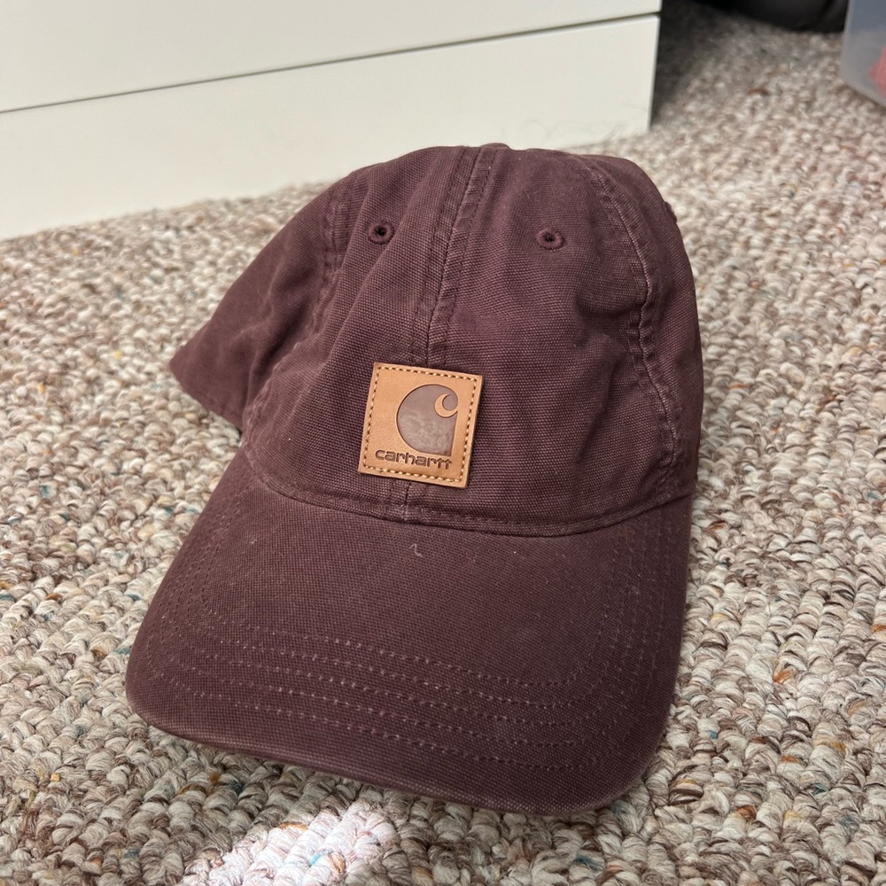 Carhartt purple baseball cap